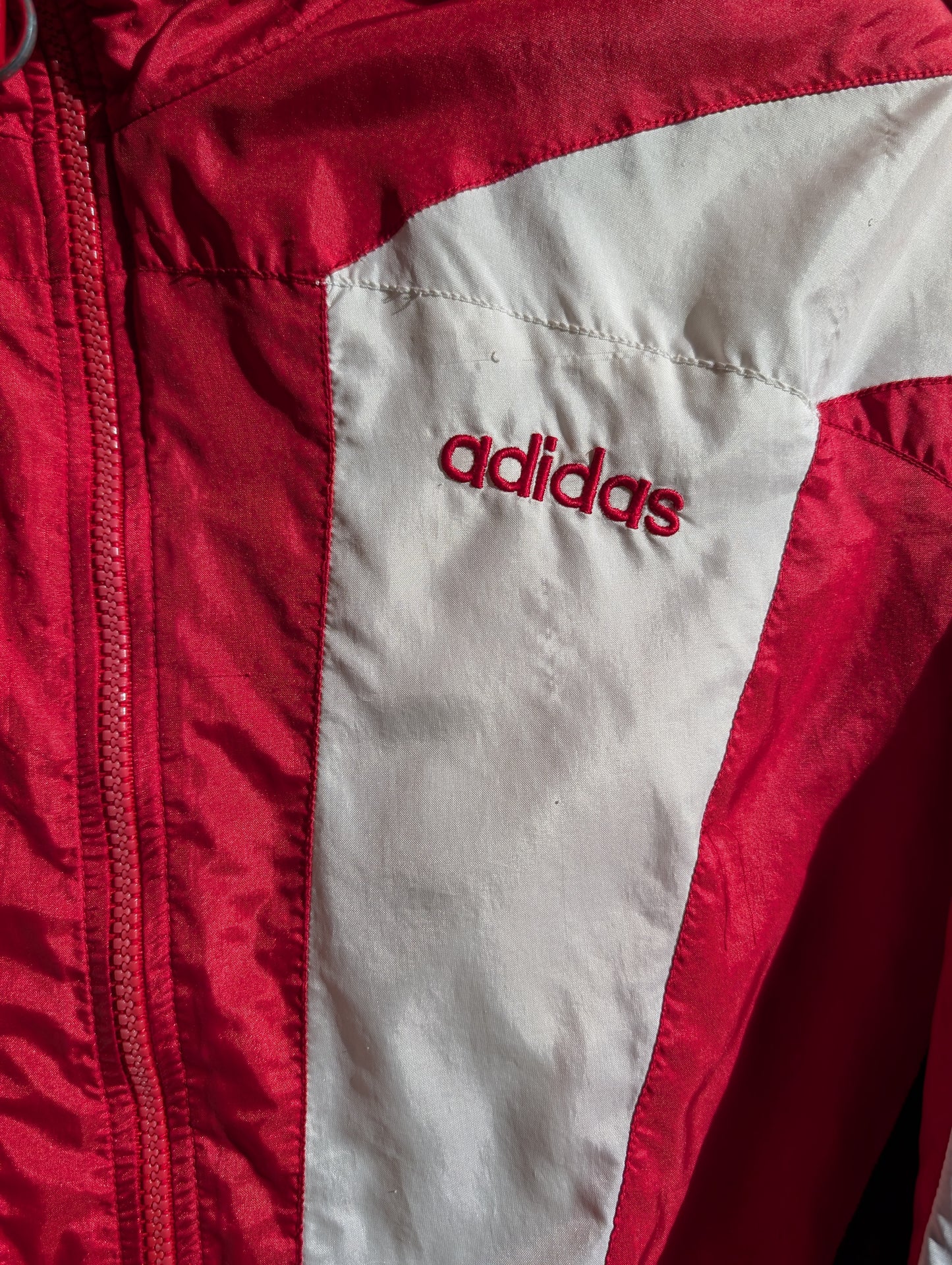 Vintage Adidas Windbreaker Jacket - 80s Sport Style